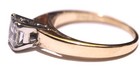 GIA 14k yellow gold 1.01ct I1 J Princess diamond solitaire engagement ring 4.5g — photo 7