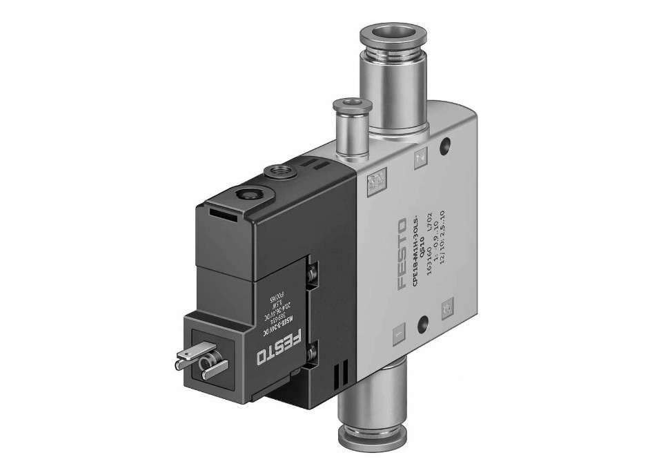 Festo CPE18-M1H-3OLS-QS-10 163160 Air Solenoid Valve New