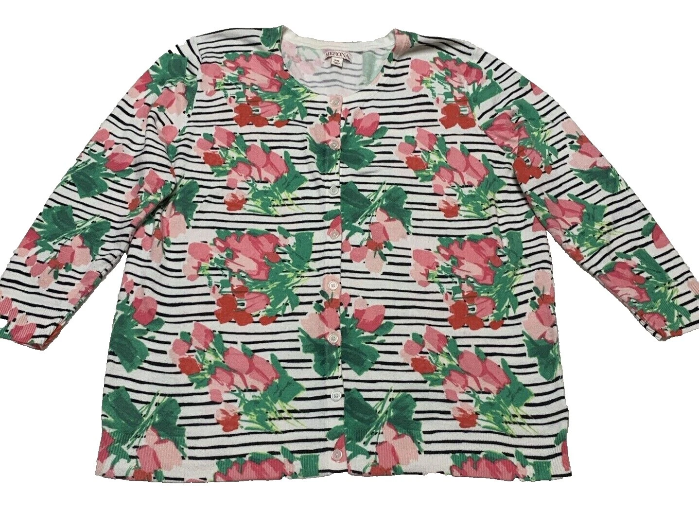 Suéteres para mujer floral Merona Cardigan