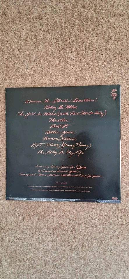 Michael Jackson Thriller · Lp · 1982, photo 3 of 5