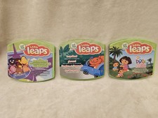 Lot 3 Leap Frog Little Leaps Interactive DVDs Dora, Backyardigans,  Leap Ahead