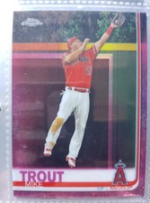 2019 Topps Chrome - Mike Trout #200 Pink Refractor