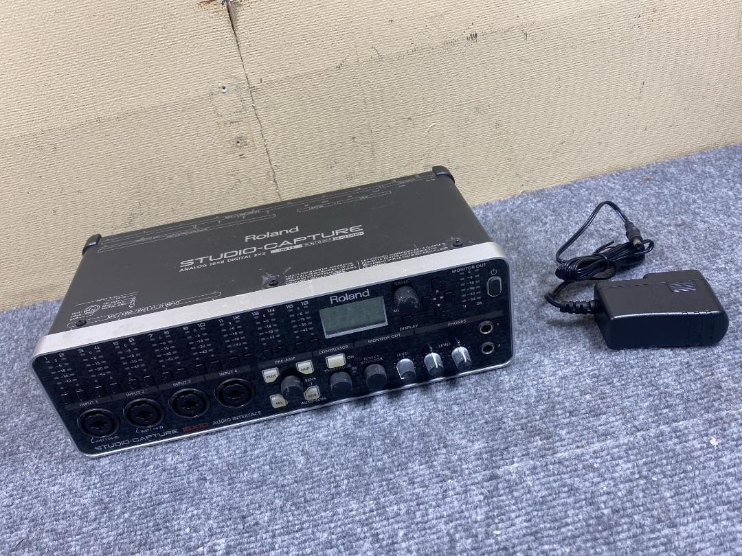Roland UA-1610 Studio Capture USB 2.0 Audio Interface Black Sound
