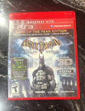 Square Enix Batman: Arkham Asylum GOTY Edition PS3 T w/ Manual NTSC-U/C