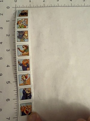 STICKER SHEET: Disney Zootopia animal 