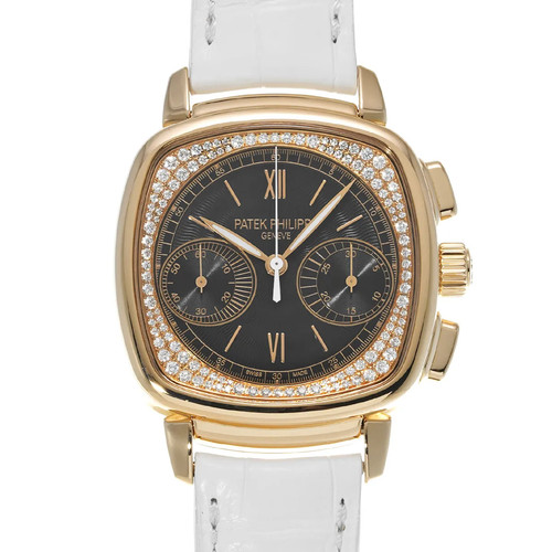 Patek Philippe Complications 7071R-010 39mm Rose Gold Black Wristwatch #WW250