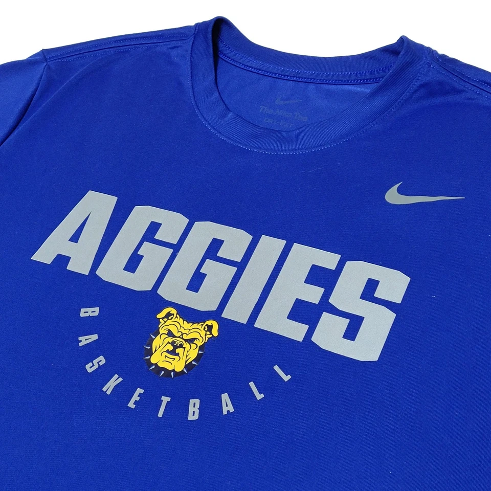 TEAM ISSUED Nike Dri-Fit North Carolina A&T Aggies basketball shirt Men's XL - Image 2 of 4