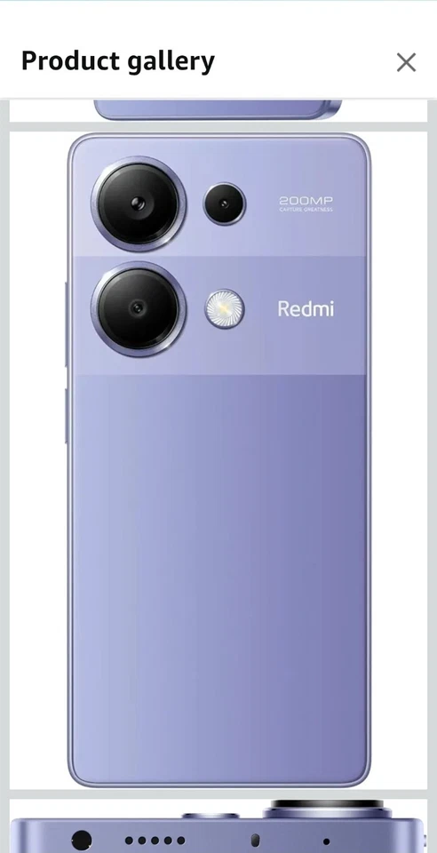 Xiaomi Redmi Note 13 Pro 4G Smartphone Purple, 8GB RAM, 256GB Storage, Unlocked - Image 4 of 4
