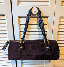 Vintage Kate Spade New York Brown Shoulder Ba...