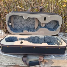 Premium 4/4 Double Violin Case with Handles Backpack Straps Carry-on Violin Case