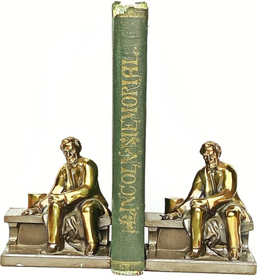 #ad 1865 LINCOLN MEMORIAL FIRST EDITION ASSASSINATION CIVIL WAR RARE ANTIQUE BOOK $254.99