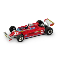 Ferrari 126 Ck G.Villeneuve 1981 N.27 Italy Gp 1:43 Brumm Formula 1 -D- Neues Mo