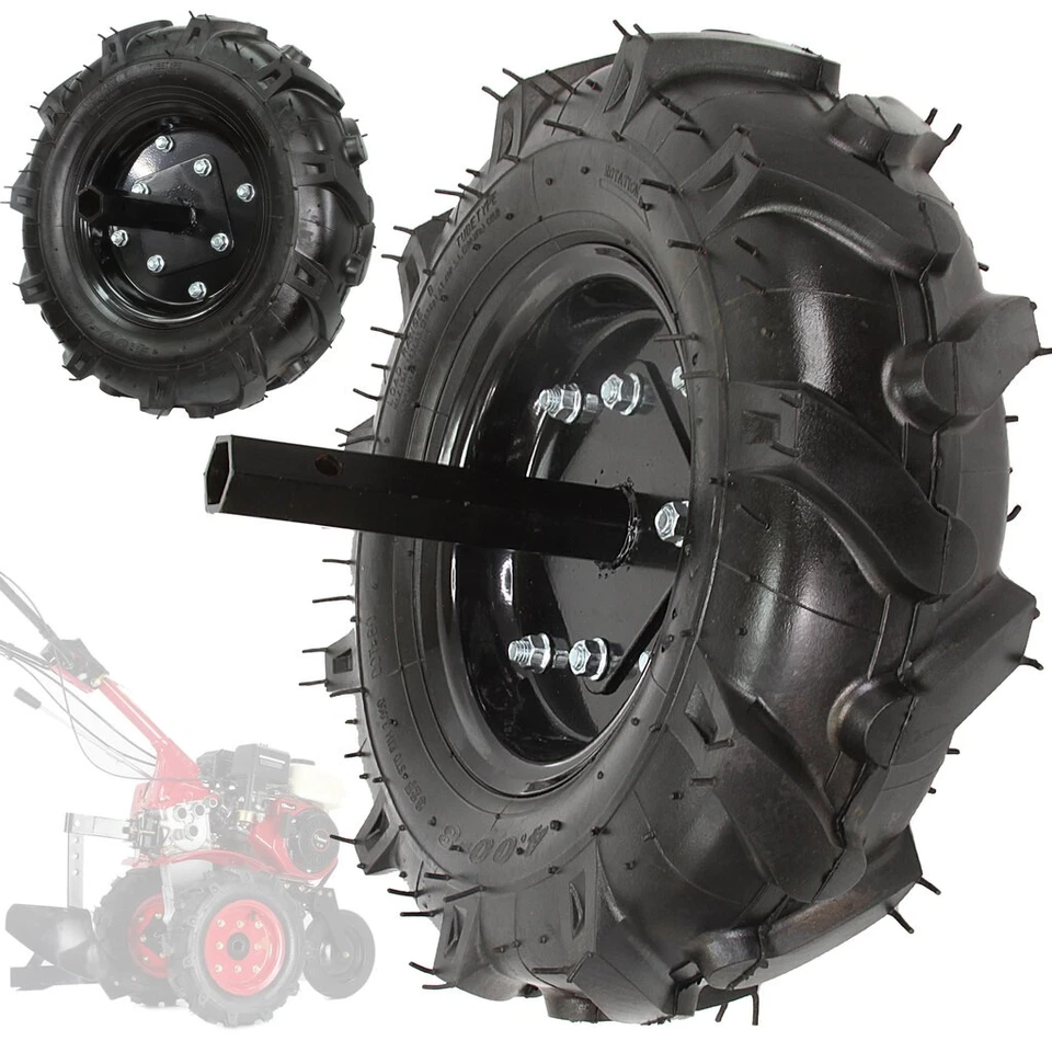 MAR-POL Rad Bodenfräse 400-8 Links / HEX Antriebsrad Gartenmaschine Ersatzteil