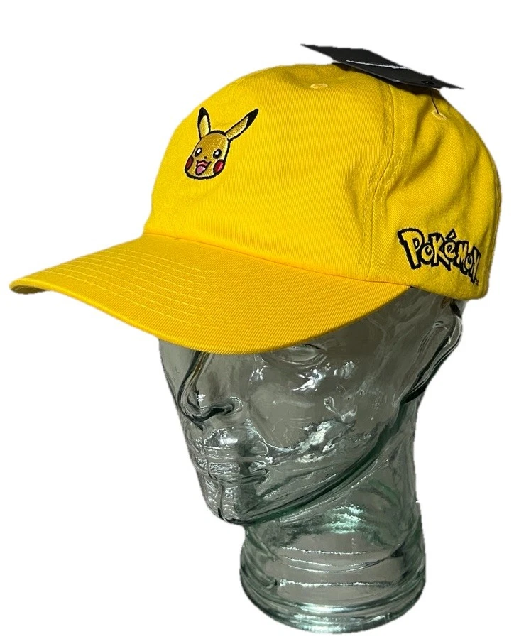 The Hundreds x Pokemon Pikachu Sombrero con Correa Nuevo con Etiquetas Amarillo Raro Foto 2 de 4