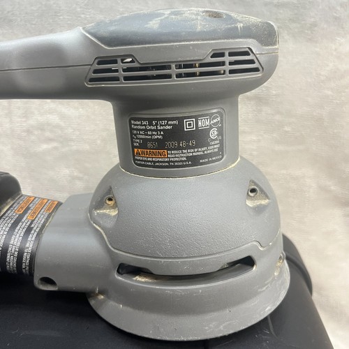 Porter Cable Model 343 Random Orbit Sander 5-inch Disc Corded - Picture 4 of 17