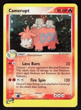 Pokemon Camerupt 4/109 Rare Holo Ruby & Sapphire (LP) on eBay