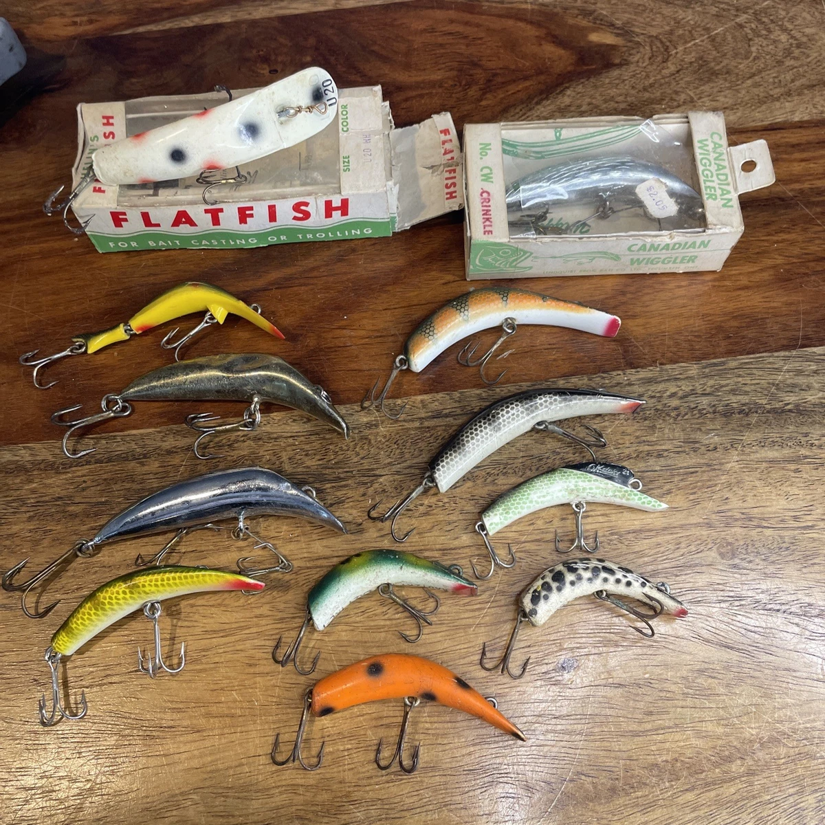 Canadian Wiggler In Vintage Fishing Lures for sale | eBay