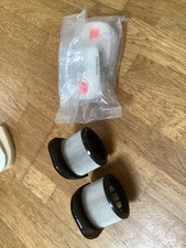 shark stratos cordless vacuum iz400ukt 2xmotor dust filters & 2xnew sets sponges