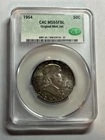 1954 Franklin Silver Half Dollar CACG MS65FBL Original Mint Set