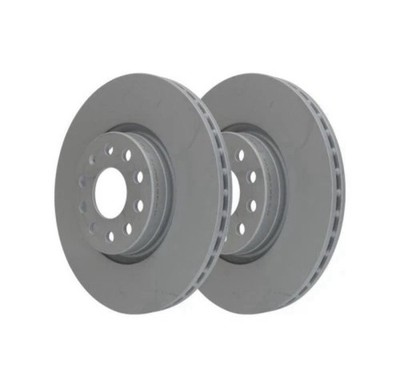 2x Brake Disc ATE 24.0125-0158.1 Fits Seat Skoda VAG