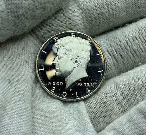 2014 S Kennedy Half Dollar Gem DCam Proof 90% Silver S83