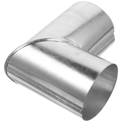 90 Degree Flue Fireplace Steel Stove Pipe Chimney Exhaust Tubing