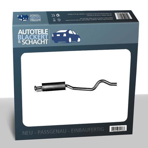 Auspuff Mitteltopf für Opel Astra F + Cabriolet + CC-image