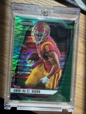 17/25 2025 Panini Prizm Draft Picks - Amon-Ra St. Brown No. 199 USC Trojans