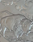 5 oz Silver ATB Bison Buffalo YELLOWSTONE Has Never Been Out of Capsule UNC 2010