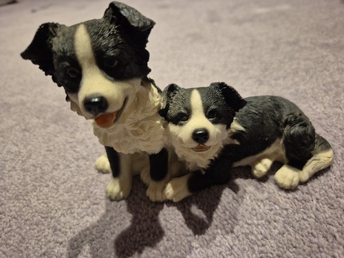 The Leonardo Collection Border Collie Puppies 2006 Good Condition - Picture 2 of 10