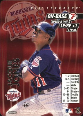 B1832- 2001 MLB Showdown Baseball Assorted Cards2 -You Pick- 15+ FREE US SHIP