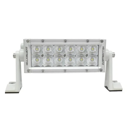 Hella 357208011 Hvf Light Bar Sport 12 Led/8" Off Road Fld Wht - Image 2 of 4