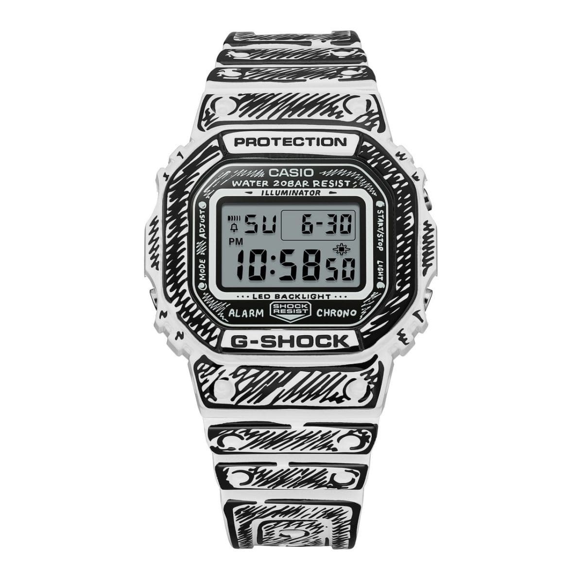 Casio G-Shock DW-5600JV-7JR Joshua Vides Collab Watch Limited