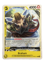 New: One Piece CCG Braham OP06-11 Wings of the Captain Regular Common