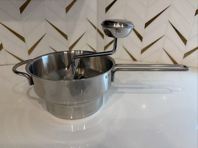 WMF Cromargan Stainless 18/10 Purée Soup Sauce Baby Food Maker Mash & Sieve Chef