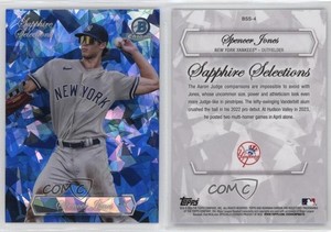2023 Bowman Chrome Sapphire Edition Sapphire Selections Spencer Jones #BSS-4