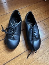 ABT for Spotlights Black Tap Dance Shoes, kids  size 11