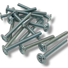 Handle Screws M4 x 25mm Combi Cabinet Drawer Knob Bolts Flange Machine Screw