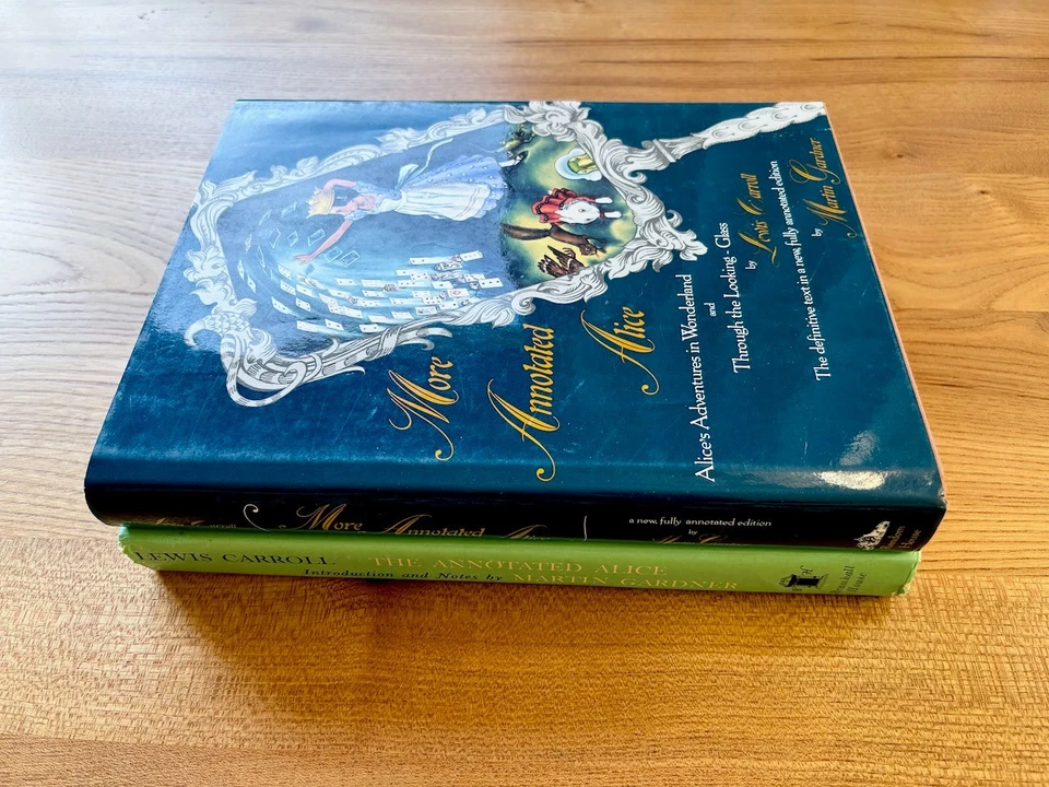 2 x ANNOTATED Alice in Wonderland & MORE ANNOTATED Alice Martin Gardner HC/DJ - image 2 of 4