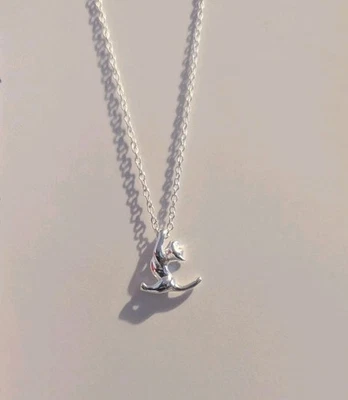 925 Sterling Silver Stretching Cat Pendant Necklace - Image 1 of 3