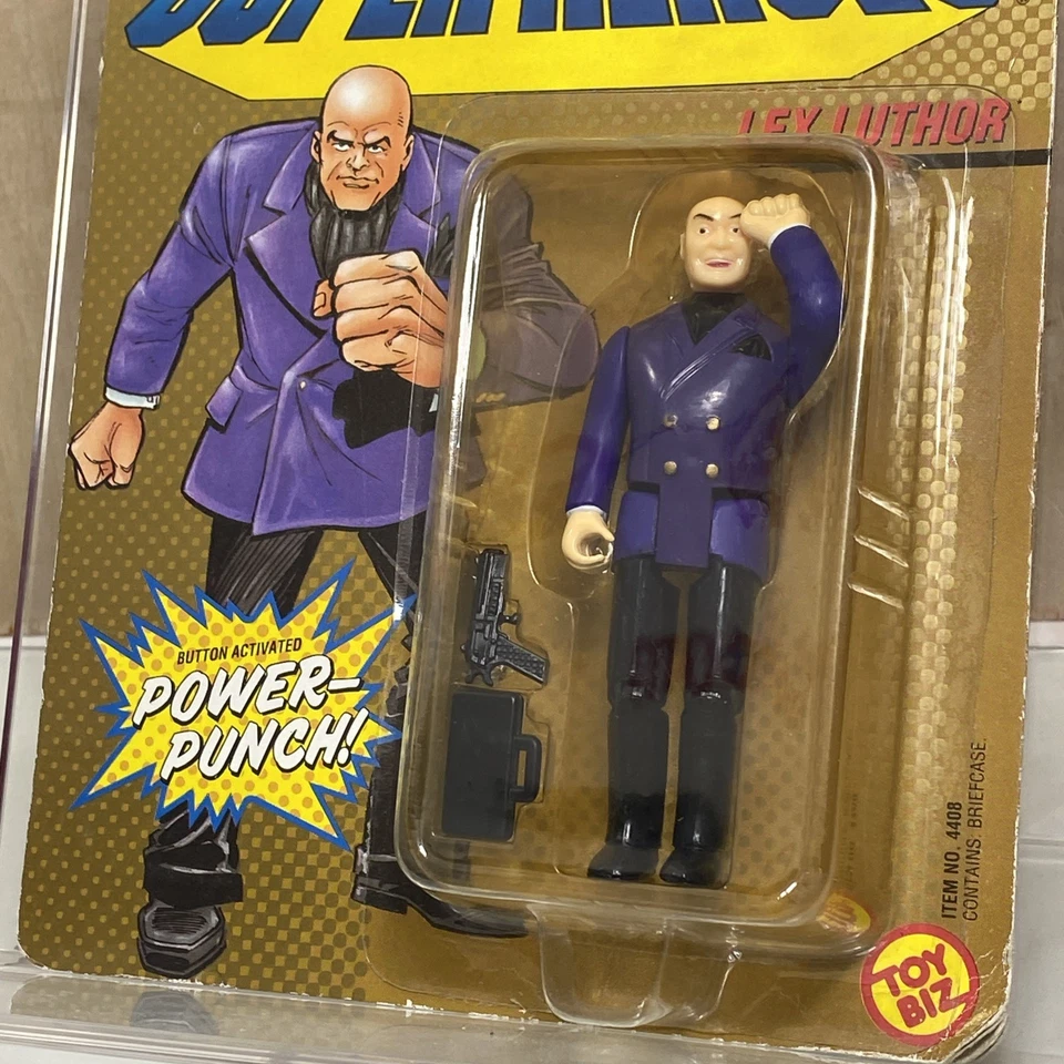ToyBiz 1989 DC Comics Super Heroes Lex Luthor Action Figure New (2) - Image 3 of 4