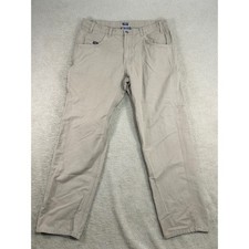TYNDALE Classic Casual Mens Tan Flame Resistant Work Pants Size 38x32