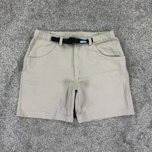 Kavu Big Eddy Shorts Mens XL Khaki Tan Cotton Canvas Belted Outdoor Hiking Trail
Opens in a new wind