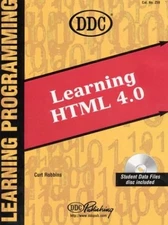 DDC LEARNING HTML 4.0 By Curt Robbins