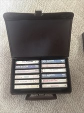 LOT OF 10 TESTED REBA MCINTIRE CASSETTE TAPES 2 TANYA TUCKER STORAGE CASE