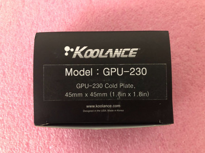 Koolance GPU-230 Cold Plate 45mm x 45mm