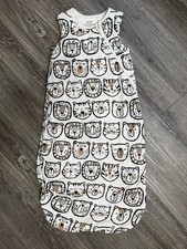 Little Sleepies Lunaluxe 0-6 Months Sleep Sack Sleeping Bag Bamboo Animal Print