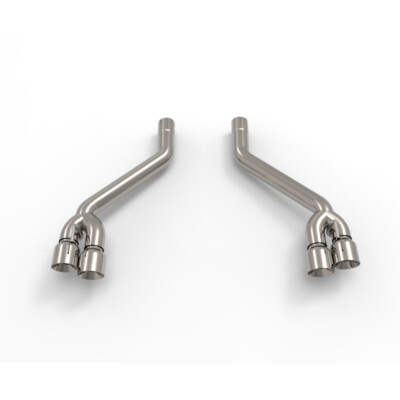 Kooks 2016 + Chevrolet Camaro SS 3in Axle Back Muffler Delete Exhaust System w/