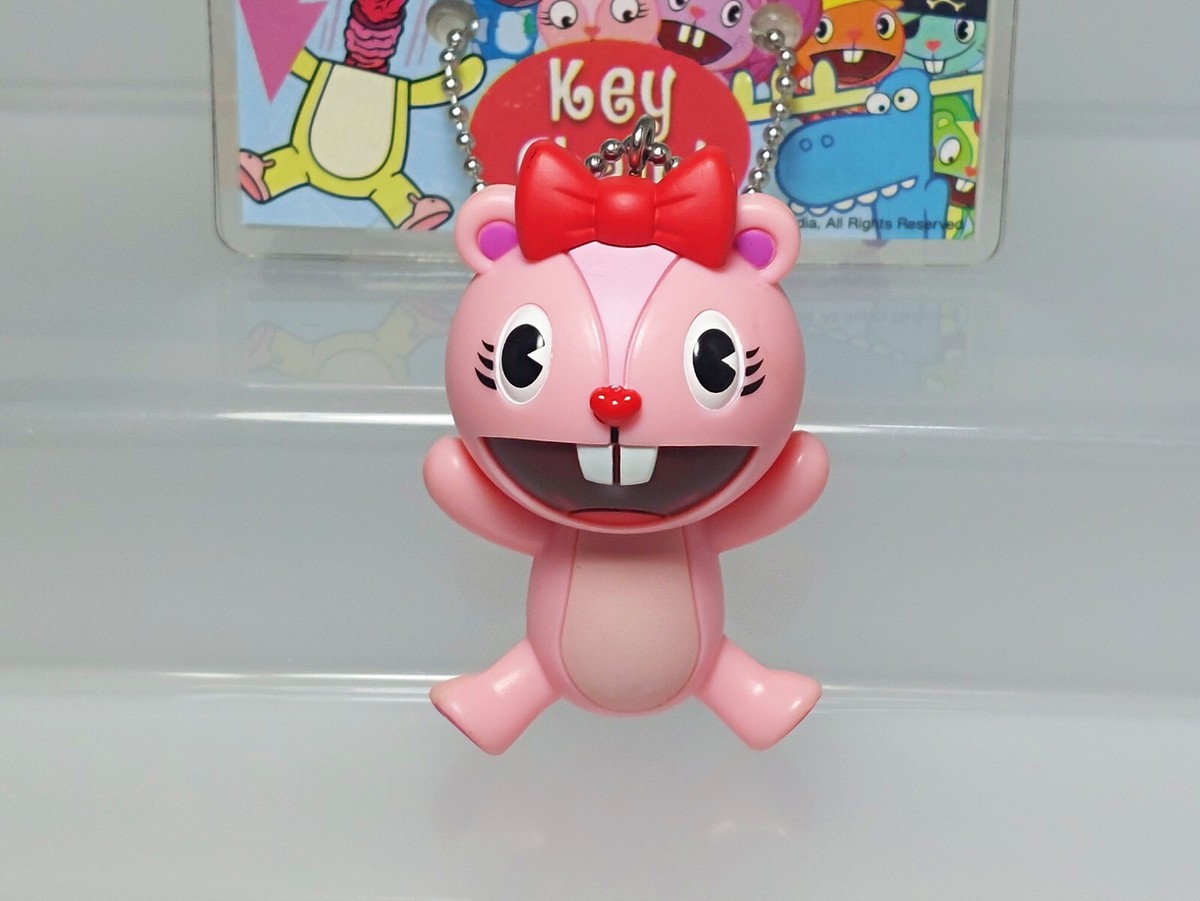 廃盤品　Happy Tree Friends キーホルダー 2個セット Happy Tree Friends Shocking Keychain Figure Giggles Mondo