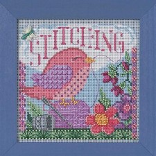 MILL HILL Buttons Beads Kit Counted Cross Stitch STITCHING Bird MH14-2212